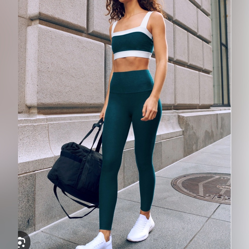 Spacedye Caught In The Midi High Waisted Legging Size M
